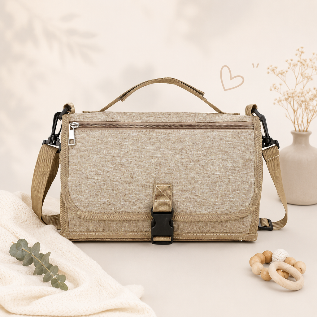 Zeluno® |Tragbare Wickeltasche mit Wickelunterlage