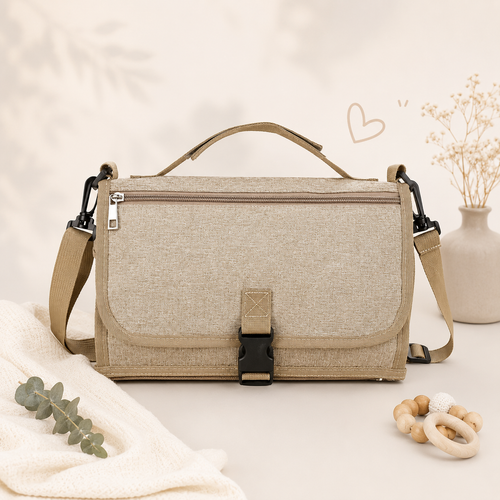Zeluno® |Tragbare Wickeltasche mit Wickelunterlage